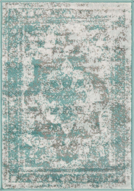 Turquoise 2' 2 x 3' 1 Sofia Rectangle Rug