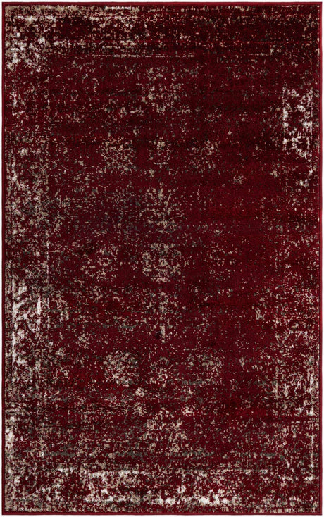 Burgundy 3' 3 x 5' 3 Sofia Rectangle Rug