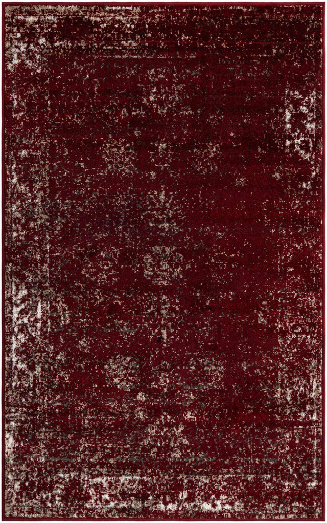 Burgundy 3' 3 x 5' 3 Sofia Rectangle Rug