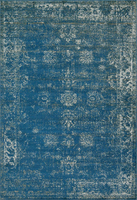 Blue 6' 1 x 9' Sofia Rectangle Rug