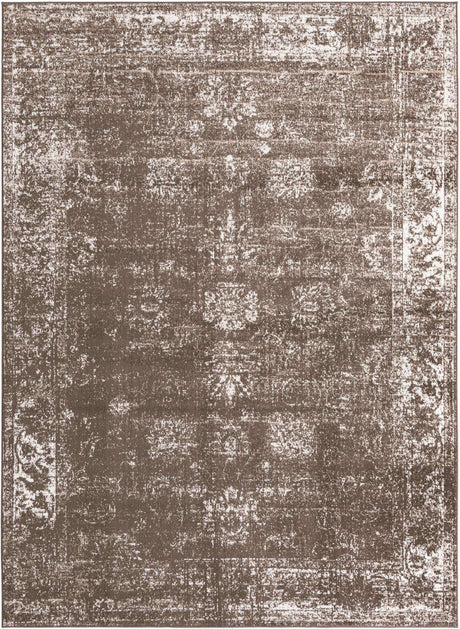 Brown 8' x 11' Sofia Rectangle Rug