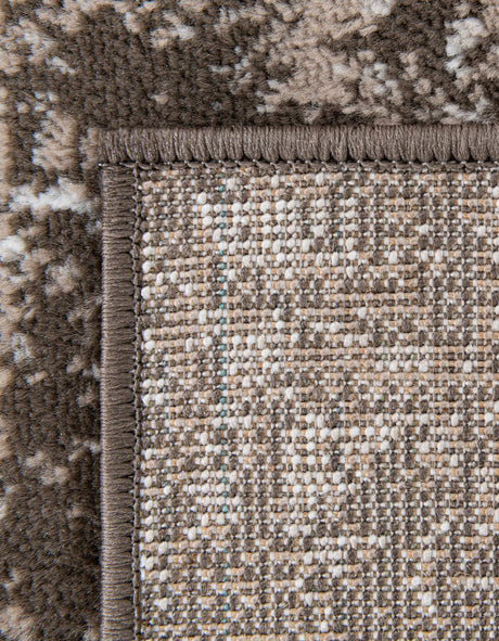 Brown 6' 1 x 6' 1 Sofia Square Area Rug Durable Easy Clean Stain Resistant Unique Carpet for Affordable Interior Home Design for Sale at Rug Engine
