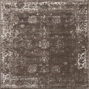 Brown 6' 1 x 6' 1 Sofia Square Rug