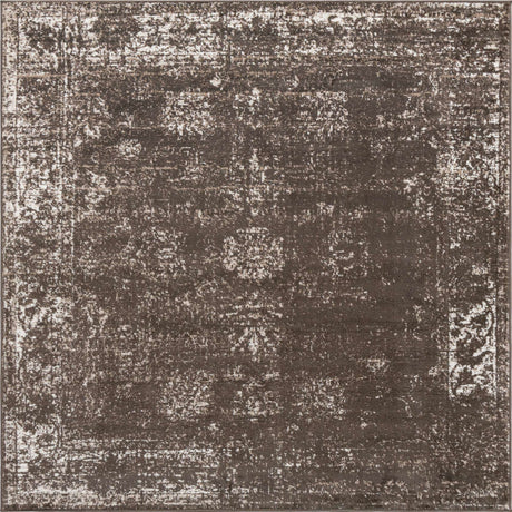 Brown 6' 1 x 6' 1 Sofia Square Rug