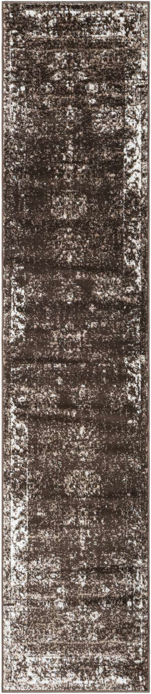 Brown 2' x 10' Sofia Runner Rug