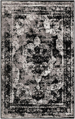 Black 3' 3 x 5' 3 Sofia Rectangle Rug