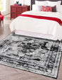 Black 10' x 10' Sofia Square Rug