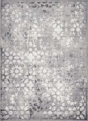 Dark Gray 7' 10 x 11' Sofia Rectangle Area Rug Durable Easy Clean Stain Resistant Unique Carpet for Affordable Interior Home Design for Sale at Rug Engine