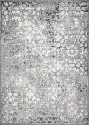 Dark Gray 7' 1 x 10' Sofia Rectangle Area Rug Durable Easy Clean Stain Resistant Unique Carpet for Affordable Interior Home Design for Sale at Rug Engine