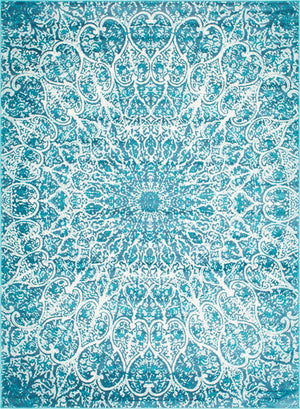 Turquoise 8' x 11' Sofia Rectangle Rug