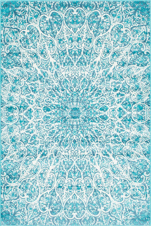 Turquoise 6' 1 x 9' Sofia Rectangle Rug