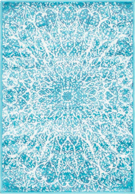 Turquoise 2' 2 x 3' 1 Sofia Rectangle Rug