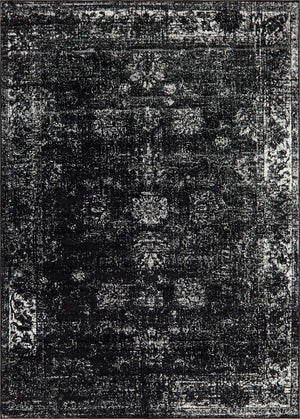 Black 7' 1 x 10' Sofia Rectangle Rug