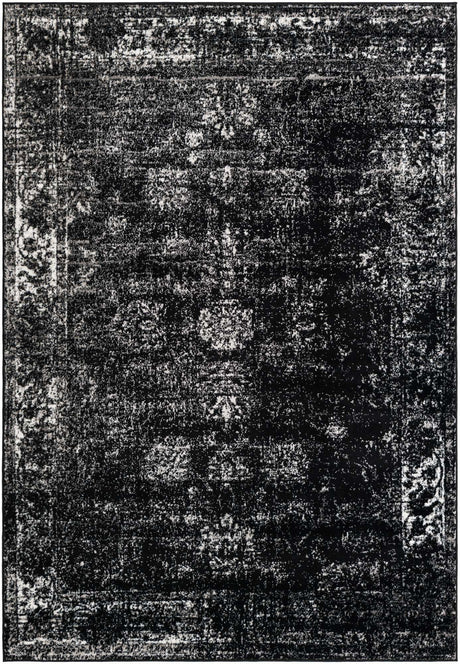 Black 6' 1 x 9' Sofia Rectangle Rug