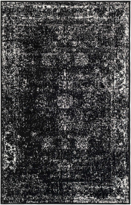Black 3' 3 x 5' 3 Sofia Rectangle Rug
