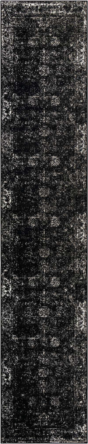 Black 3' 3 x 16' 5 Sofia Runner Rug