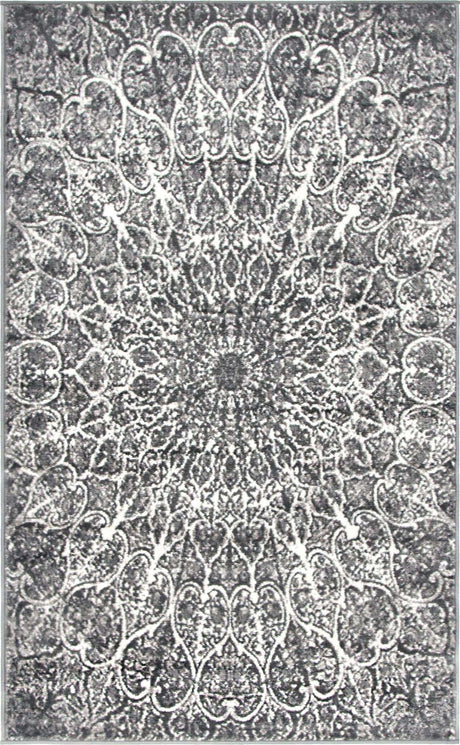 Dark Gray 3' 3 x 5' 3 Sofia Rectangle Rug