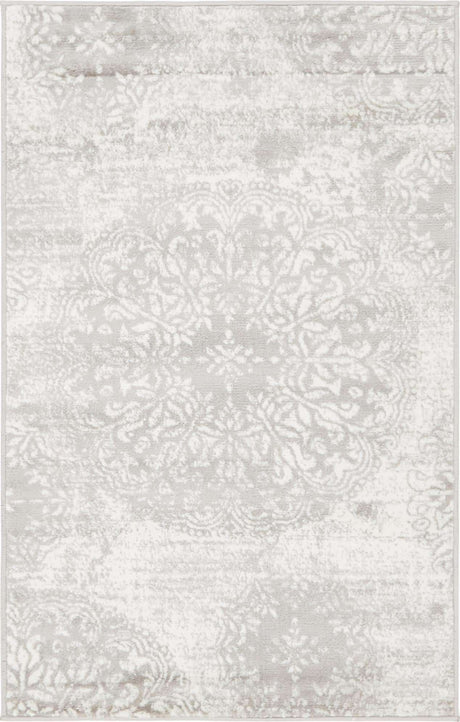 Light Gray 3' 3 x 5' 3 Sofia Rectangle Rug