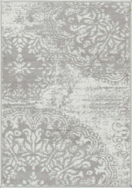 Light Gray 2' x 3' 1 Sofia Rectangle Area Rug