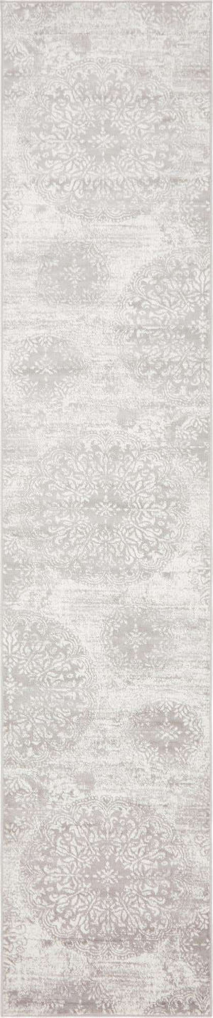 Light Gray 3' 3 x 16' 5 Sofia Runner Rug