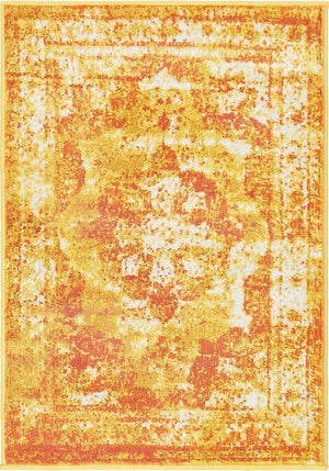 Orange 2' 2 x 3' 1 Sofia Rectangle Rug