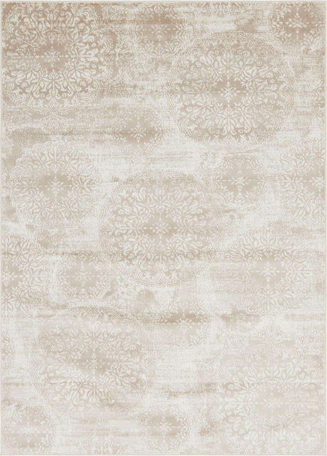 Beige 7' 1 x 10' Sofia Rectangle Rug