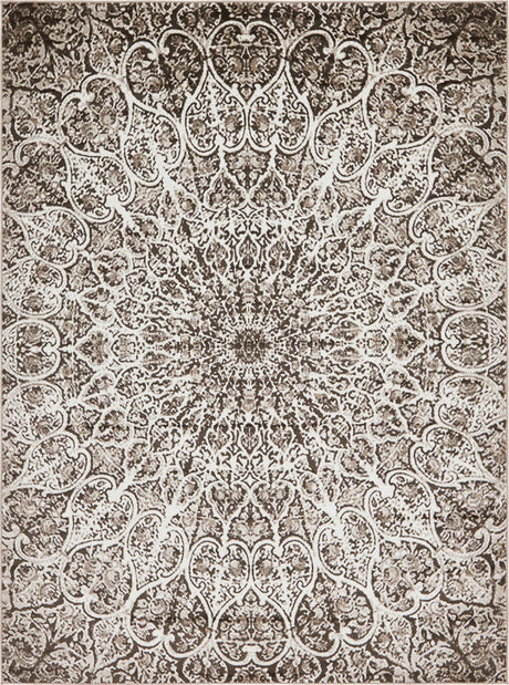 Brown 8' x 11' Sofia Rectangle Rug