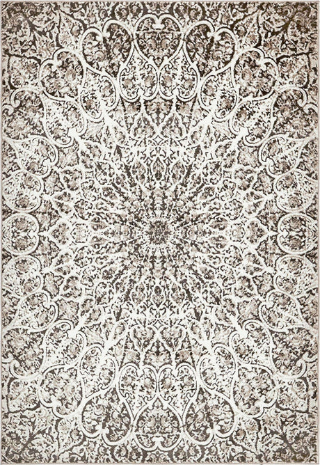 Brown 6' x 9' Sofia Rectangle Rug