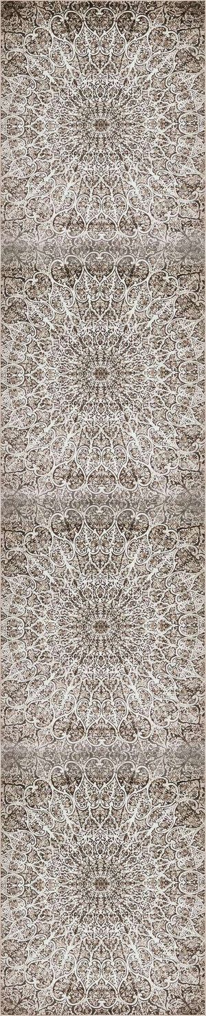 Brown 3' 3 x 16' 5 Sofia Runner Rug