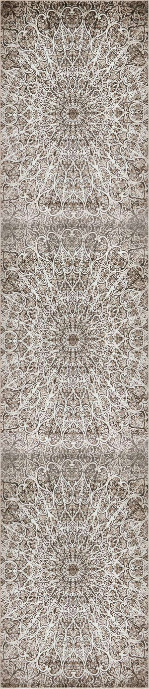 Brown 2' x 10' Sofia Runner Rug