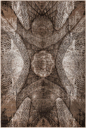 Brown 6' 1 x 9' Sofia Rectangle Rug