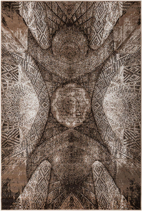 Brown 6' 1 x 9' Sofia Rectangle Rug