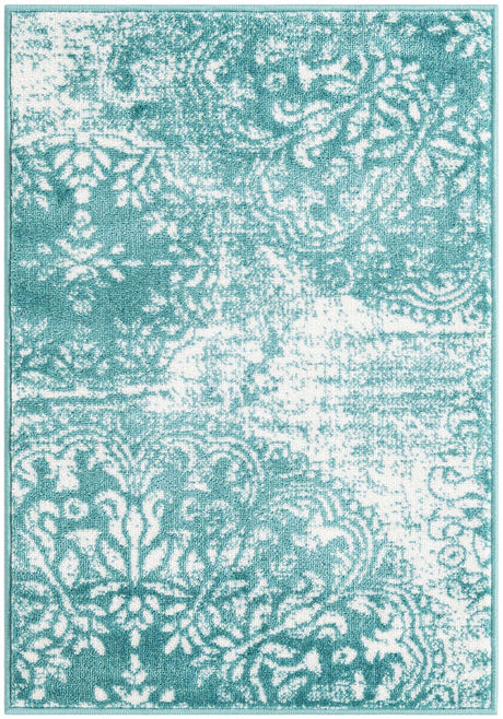 Turquoise 2' 2 x 3' 1 Sofia Rectangle Rug