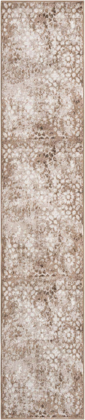 Brown 2' x 10' Sofia Runner Rug