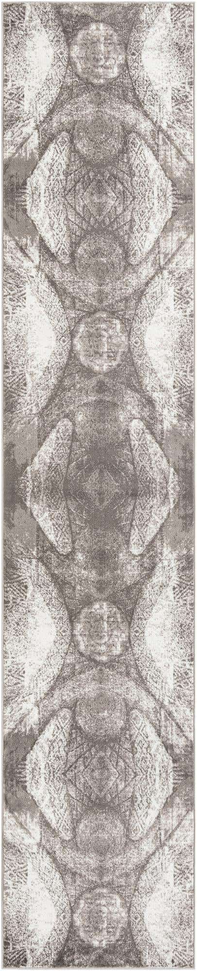 Dark Gray 3' 3 x 16' 5 Sofia Runner Rug