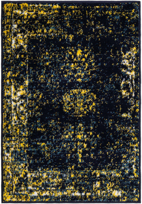 Navy Blue 2' 2 x 3' 1 Sofia Rectangle Rug