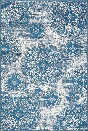 Blue 6' 1 x 9' Sofia Rectangle Rug