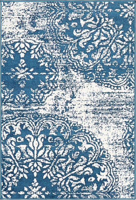 Blue 2' 2 x 3' 1 Sofia Rectangle Rug
