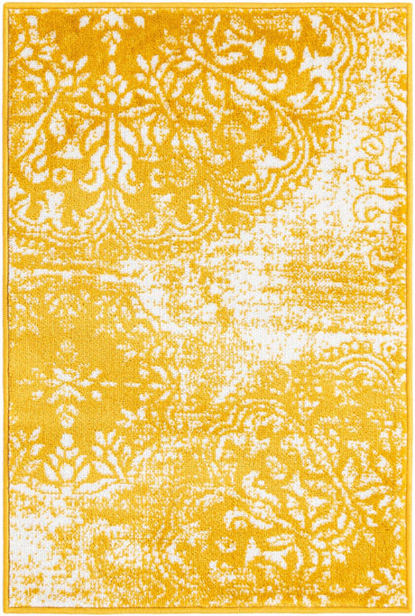 Yellow 2' 2 x 3' 1 Sofia Rectangle Rug