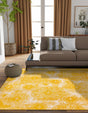 Yellow 6' 1 x 6' 1 Sofia Square Rug