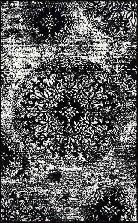 Black 3' 3 x 5' 3 Sofia Rectangle Rug