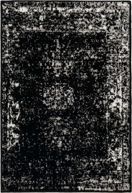 Black 2' 2 x 3' 1 Sofia Rectangle Rug