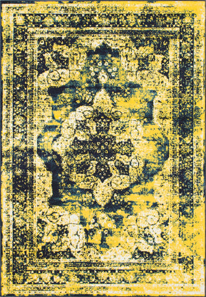 Navy Blue 7' 1 x 10' Sofia Rectangle Rug