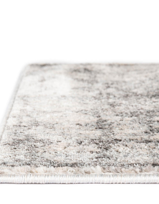 Gray 8' x 10' Asheville Rectangle Area Rug 100% Polypropylene With Cotton Backing Easy Clean Indoor Living Dining Bedroom Office Carpet for Sale at Rug Engine