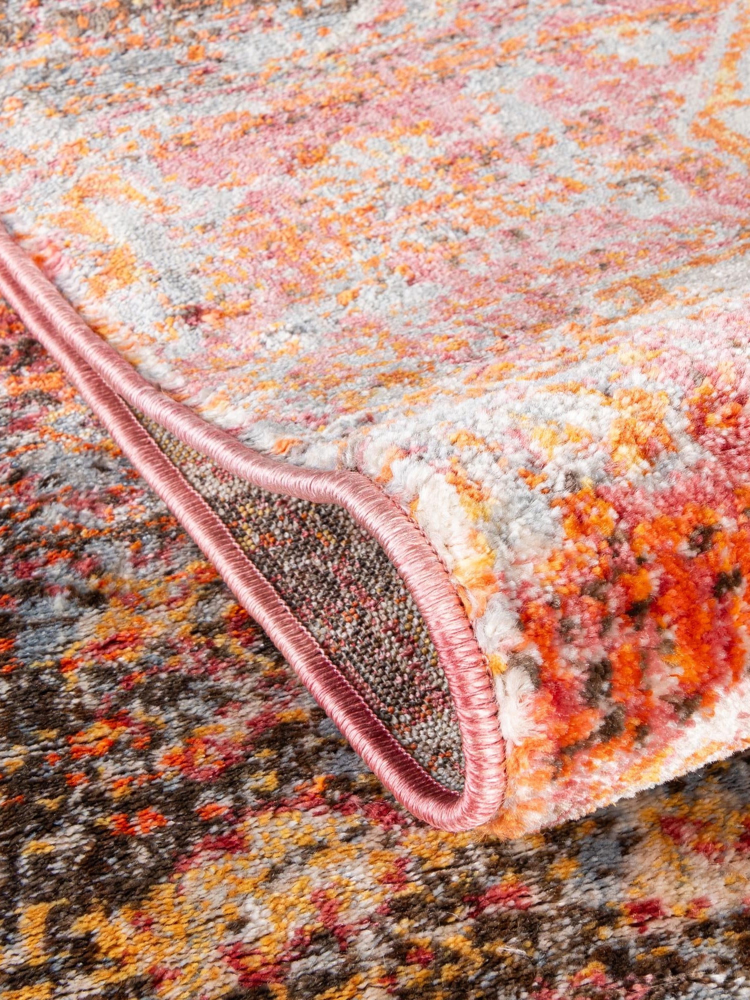 Multicolor 5' 1 x 8' Asheville Rectangle Area Rug 100% Polypropylene With Cotton Backing Easy Clean Indoor Living Dining Bedroom Office Carpet for Sale at Rug Engine