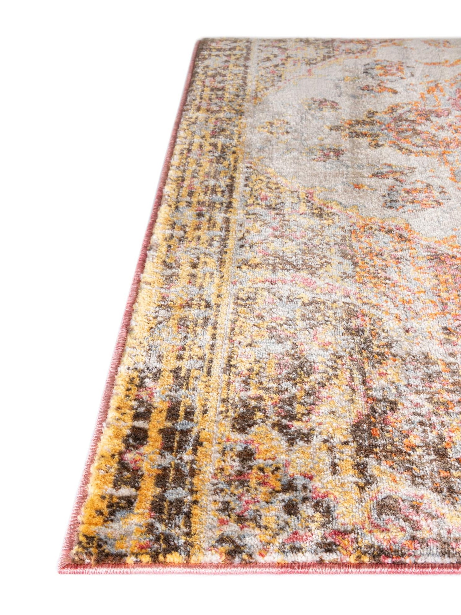 Multicolor 4' 1 x 6' 1 Asheville Rectangle Area Rug 100% Polypropylene With Cotton Backing Easy Clean Indoor Living Dining Bedroom Office Carpet for Sale at Rug Engine