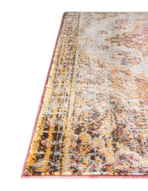 Multicolor 4' 1 x 6' 1 Asheville Rectangle Area Rug 100% Polypropylene With Cotton Backing Easy Clean Indoor Living Dining Bedroom Office Carpet for Sale at Rug Engine
