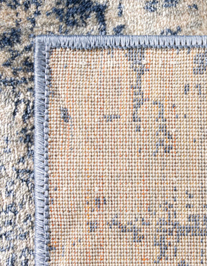 Blue 9' x 12' 2 Asheville Rectangle Area Rug 100% Polypropylene With Cotton Backing Easy Clean Indoor Living Dining Bedroom Office Carpet for Sale at Rug Engine
