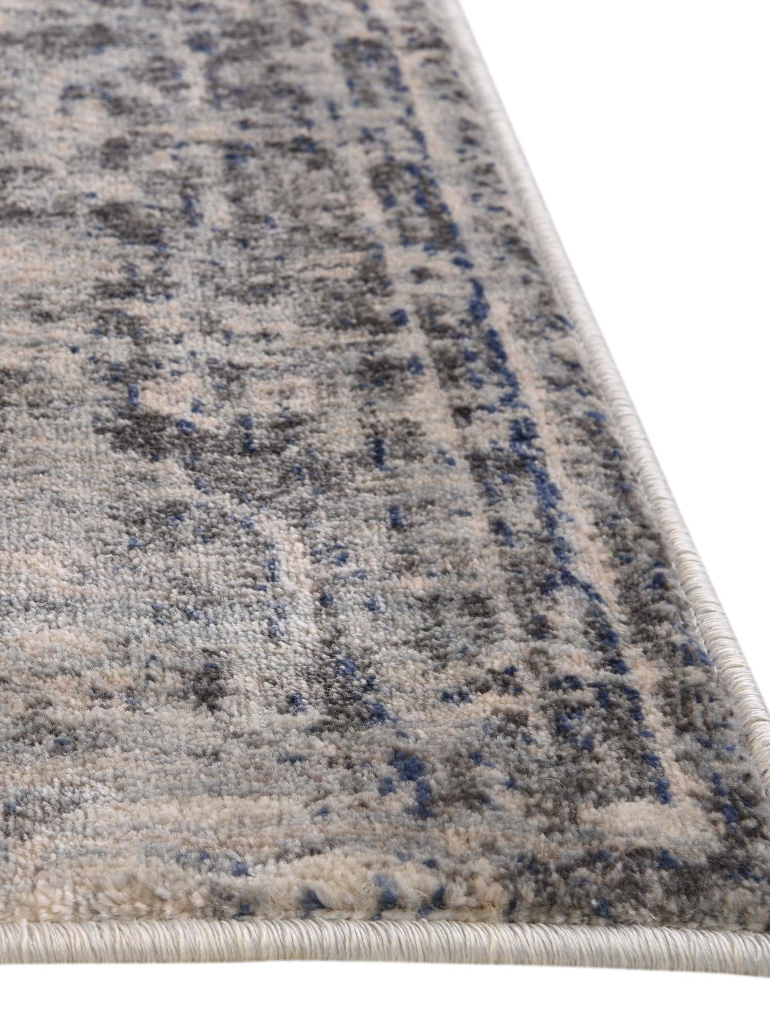 Gray 4' 1 x 6' 1 Asheville Rectangle Area Rug 100% Polypropylene With Cotton Backing Easy Clean Indoor Living Dining Bedroom Office Carpet for Sale at Rug Engine