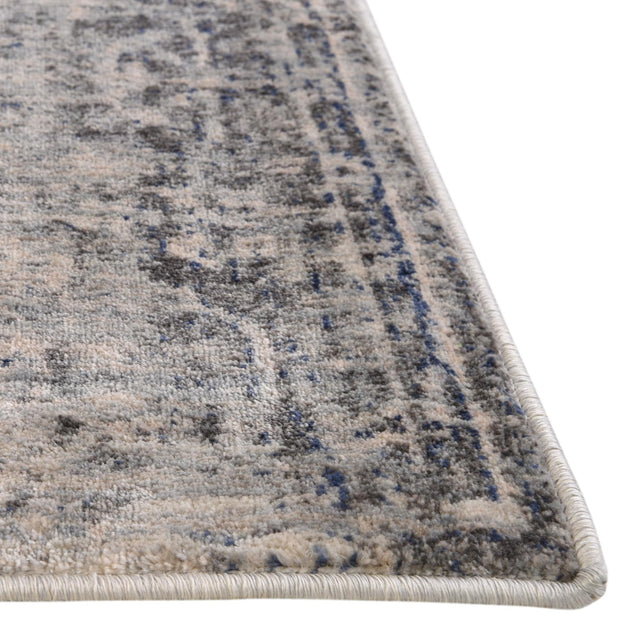 Gray 4' 1 x 6' 1 Asheville Rectangle Area Rug 100% Polypropylene With Cotton Backing Easy Clean Indoor Living Dining Bedroom Office Carpet for Sale at Rug Engine